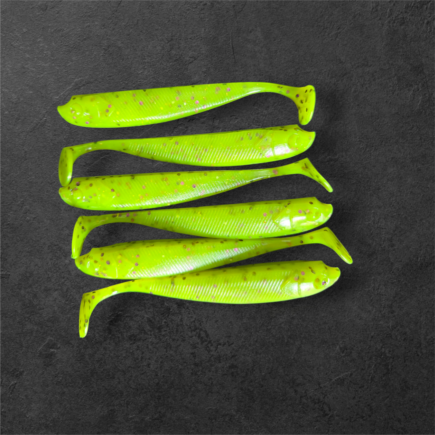Sardine 12cm FLuo green 6pcs
