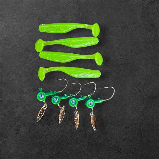 Fluo green with hook