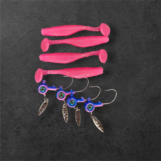 Fluo pink with hook