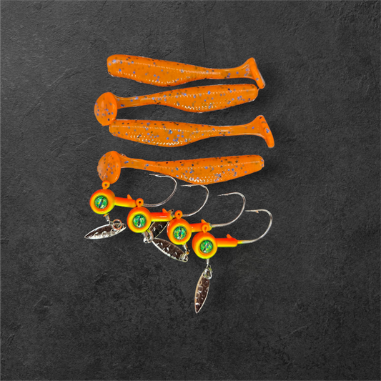 Fluo orange with hook